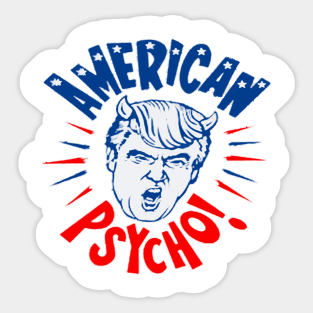 American Psyco Sticker